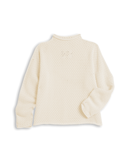 MONTEREY POINTELLE Ivory, Pure Italian Cotton, view 8