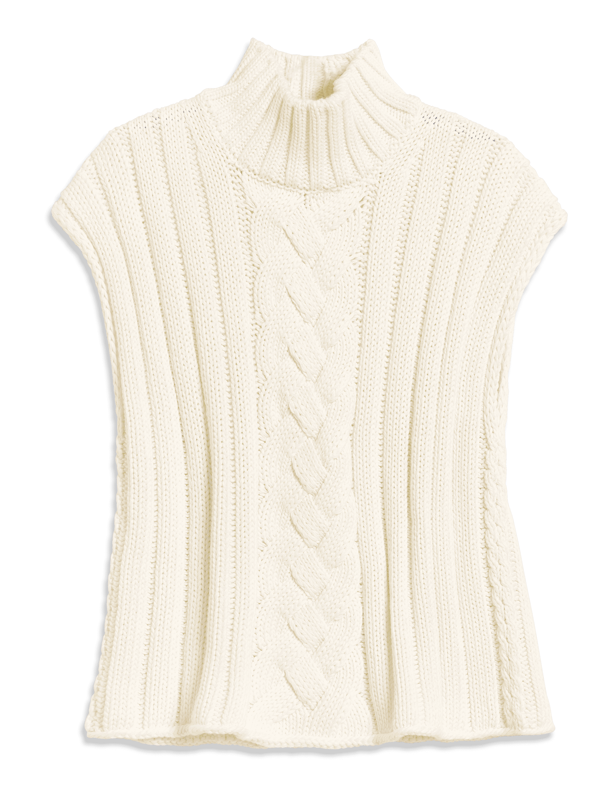 COTSWOLDS VEST Ivory, Pure Italian Cotton