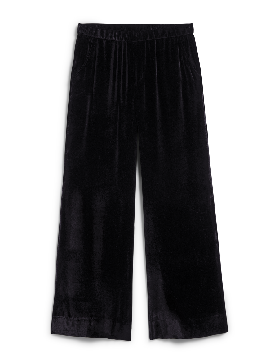 MAISIE VELVET Black, Italian Washed Velvet