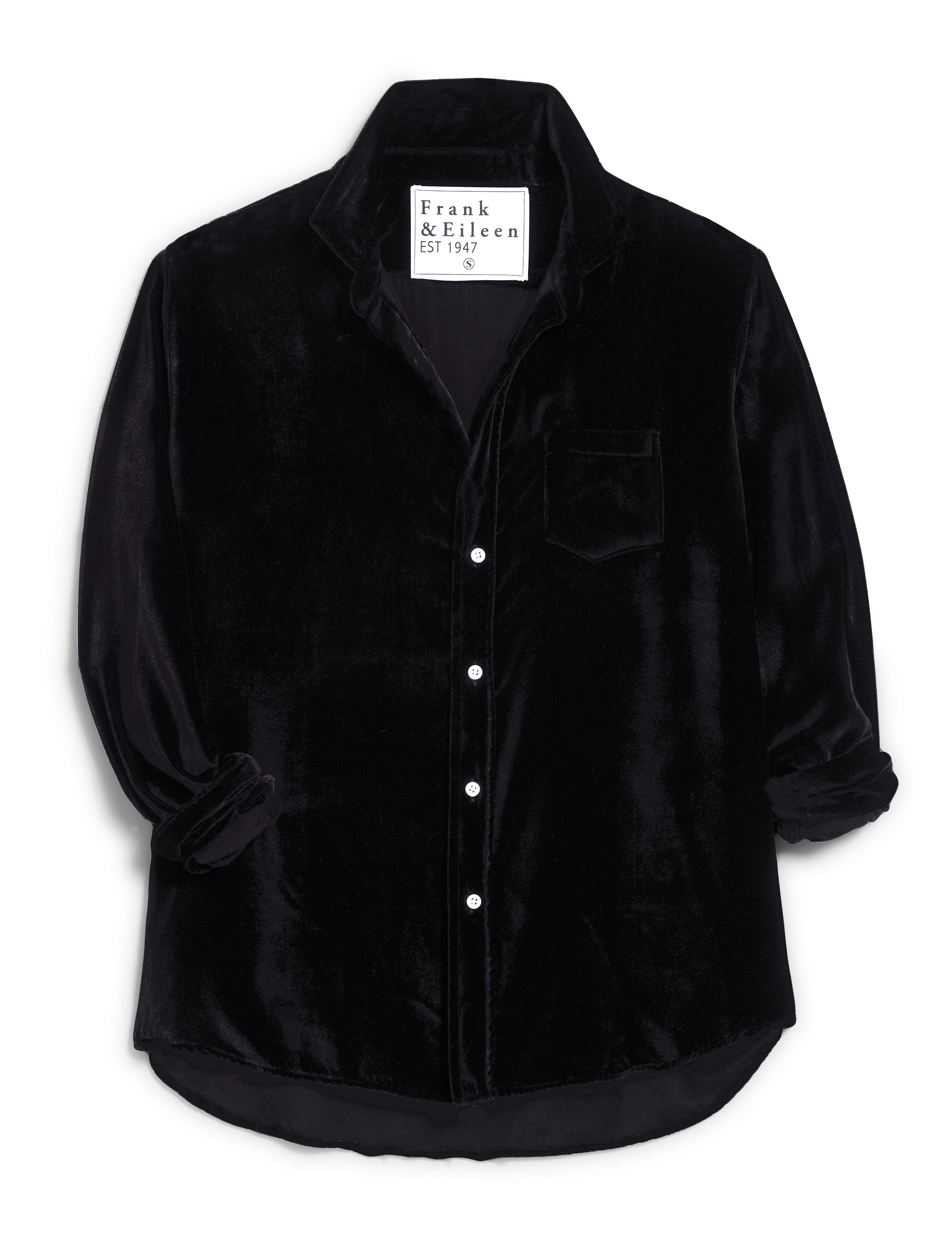 EILEEN VELVET Black, Italian Washed Velvet