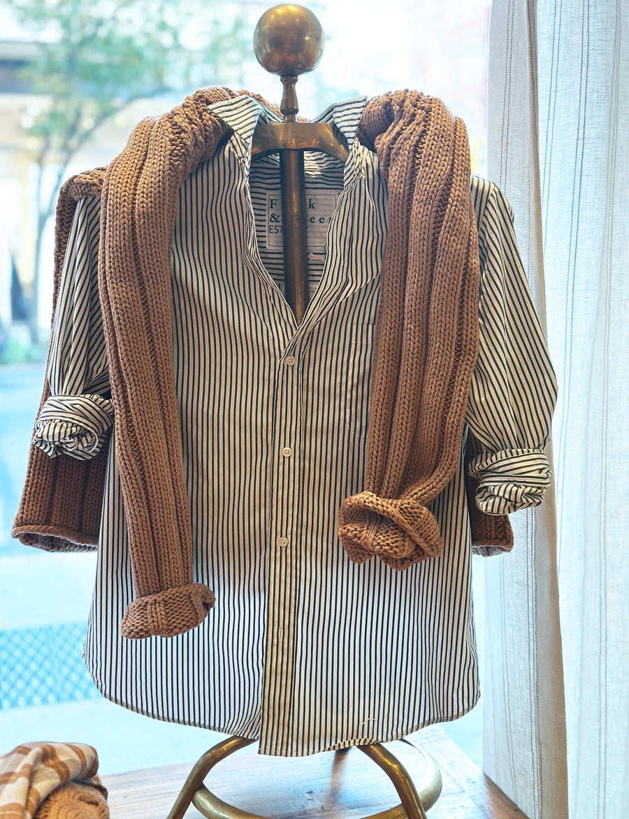 WAVERLY Army Green Stripe, Superluxe