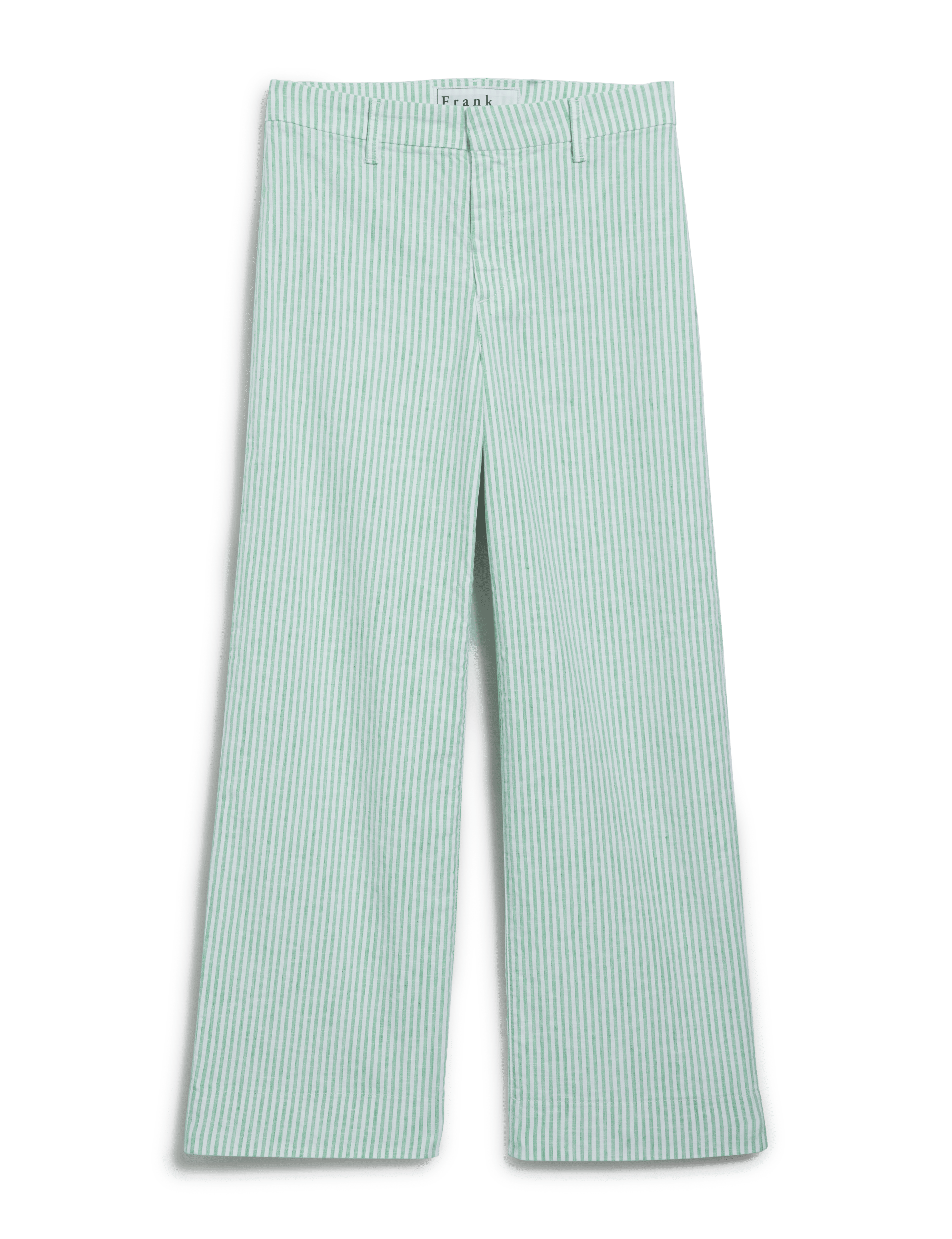 WEXFORD Lime Stripe, Italian Performance Linen