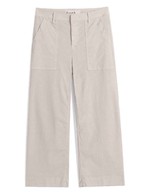 WEXFORD PATCH POCKET Cement, Italian Performance Linen, view 6