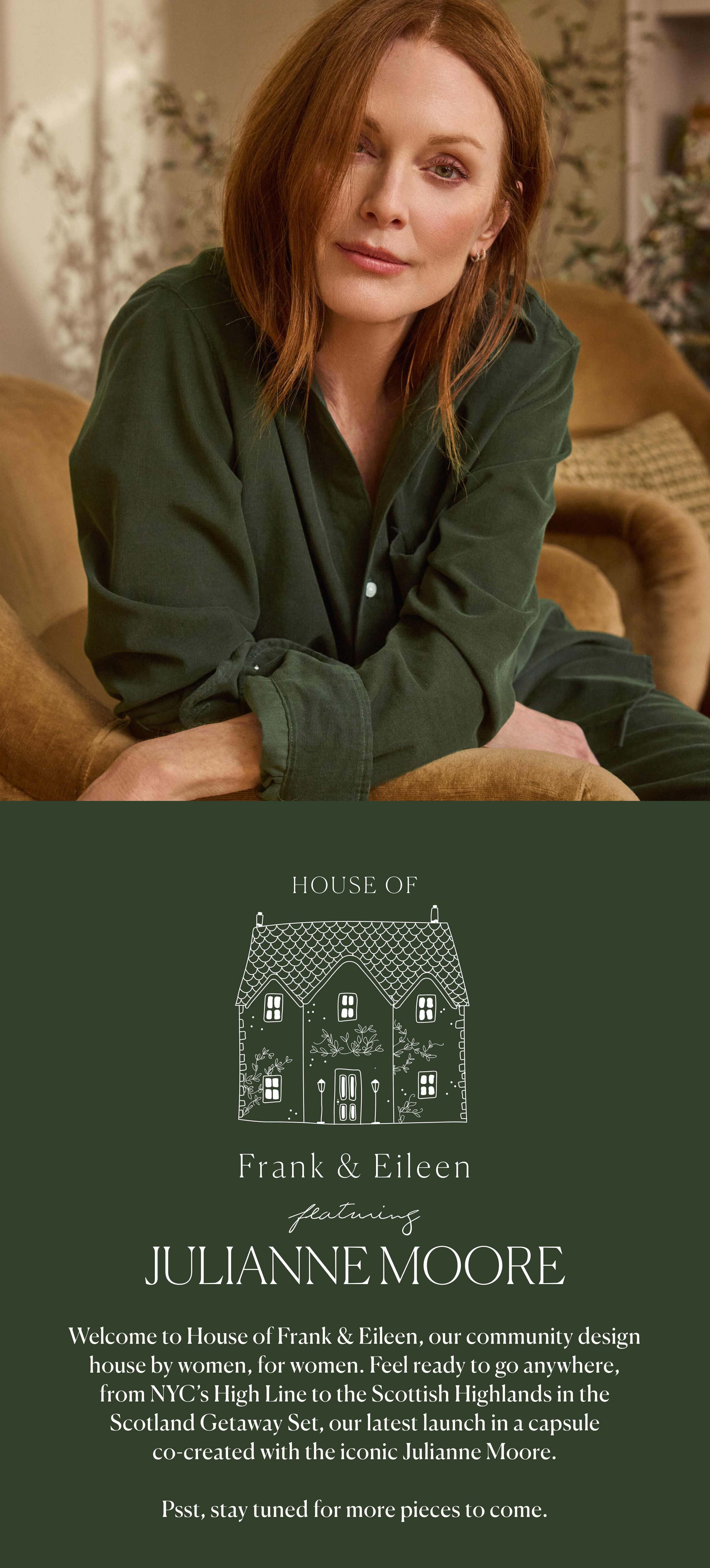 Scotland Getaway Set, Waverly Button-Up & West Village Pant, Green