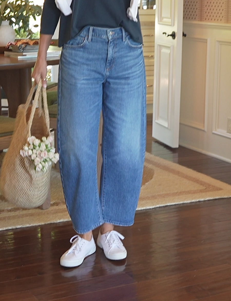 ILÉAN Vintage Paint Baggy Pants ilean 1 【公式通販】