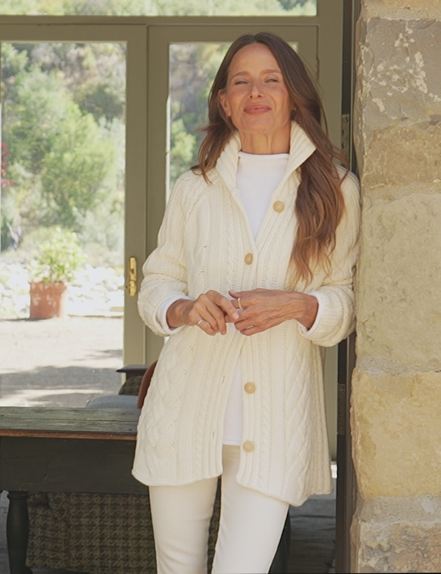 COTSWOLDS Ivory, Pure Italian Cotton