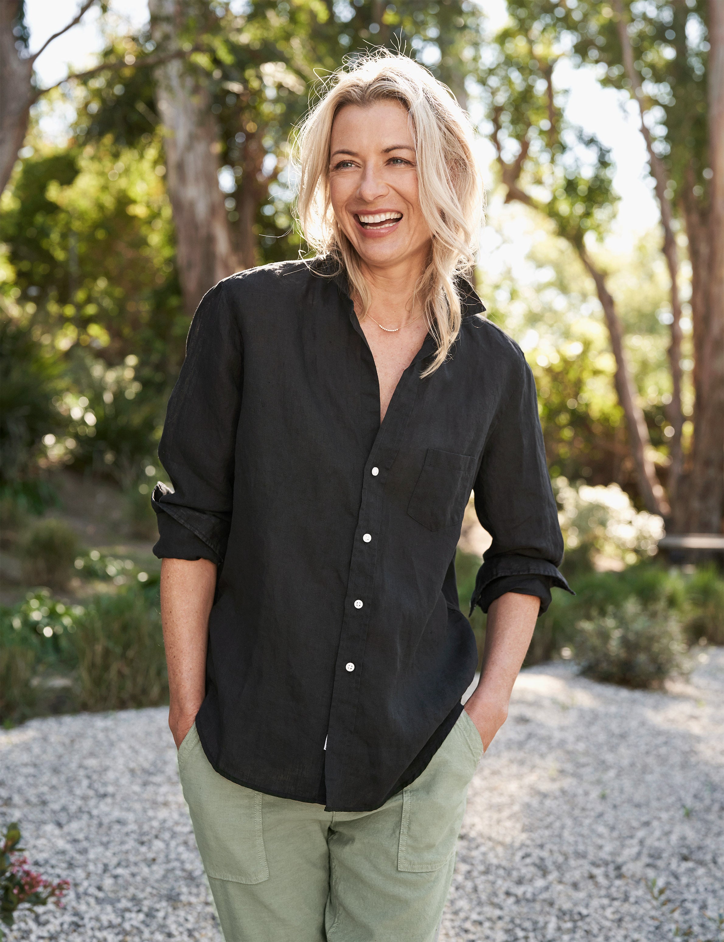 EILEEN Black Lived Linen