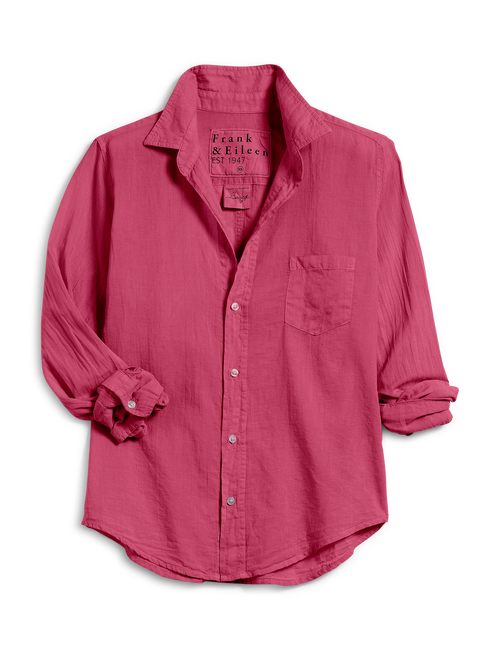 BARRY Ruby, Organic Voile, front view