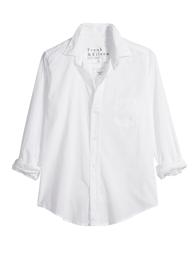 Barry, Tailored Button-Up Shirt, White – Frank & Eileen