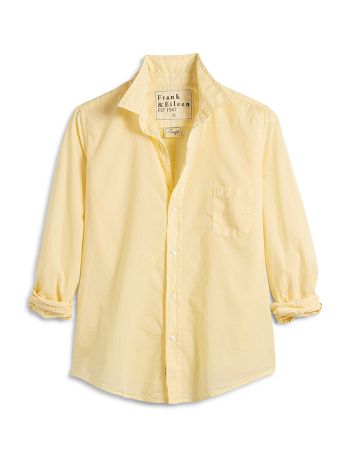 BARRY Canary, Italian Featherweight Poplin, front view
