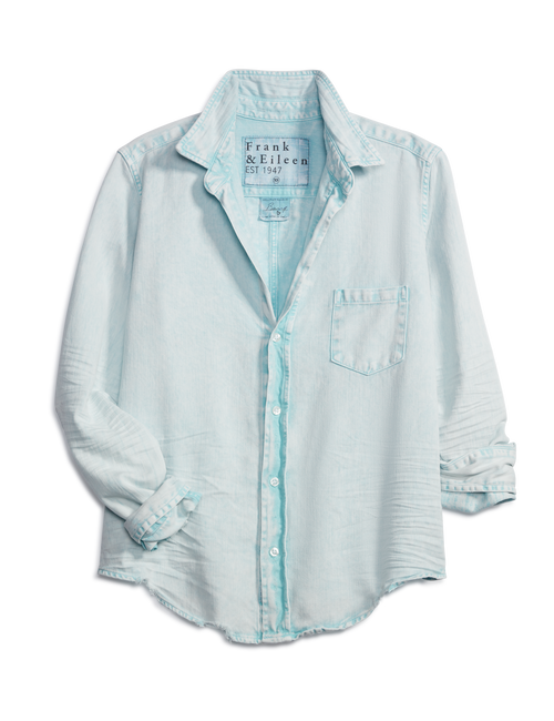 BARRY Mineral Seafoam, Famous Denim, front view