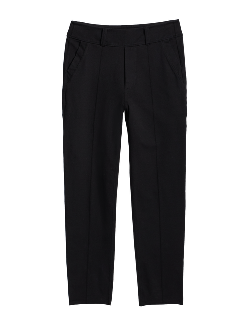 Flat front shot of Black Frank & Eileen Murphy Billion Dollar Pant in Super Stretch, view 4