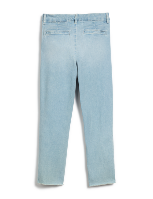 Flat back shot of 1975 Blue Wash Frank & Eileen Wicklow Italian Chino in Italian Performance Denim, view 5
