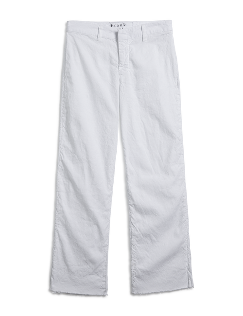 KINSALE White, Italian Performance Linen, view 4