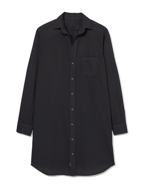 MARY Black, Italian Featherweight Poplin, view 4